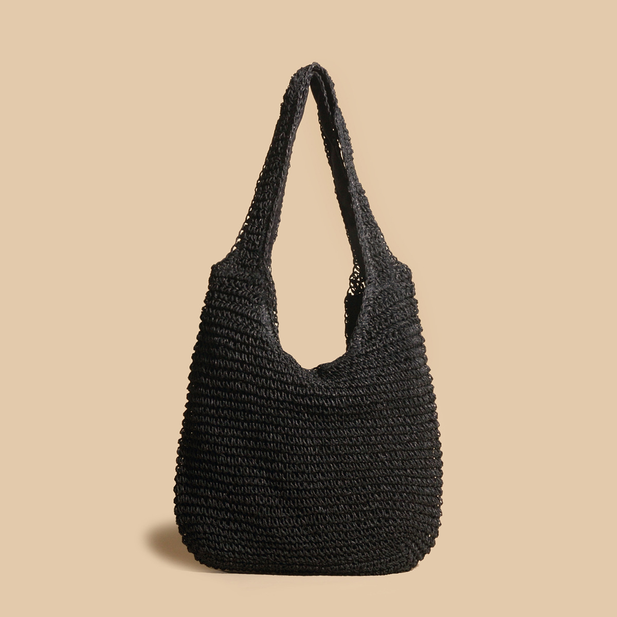 Valeria - Stylish Straw Woven Rattan Shoulder Bag